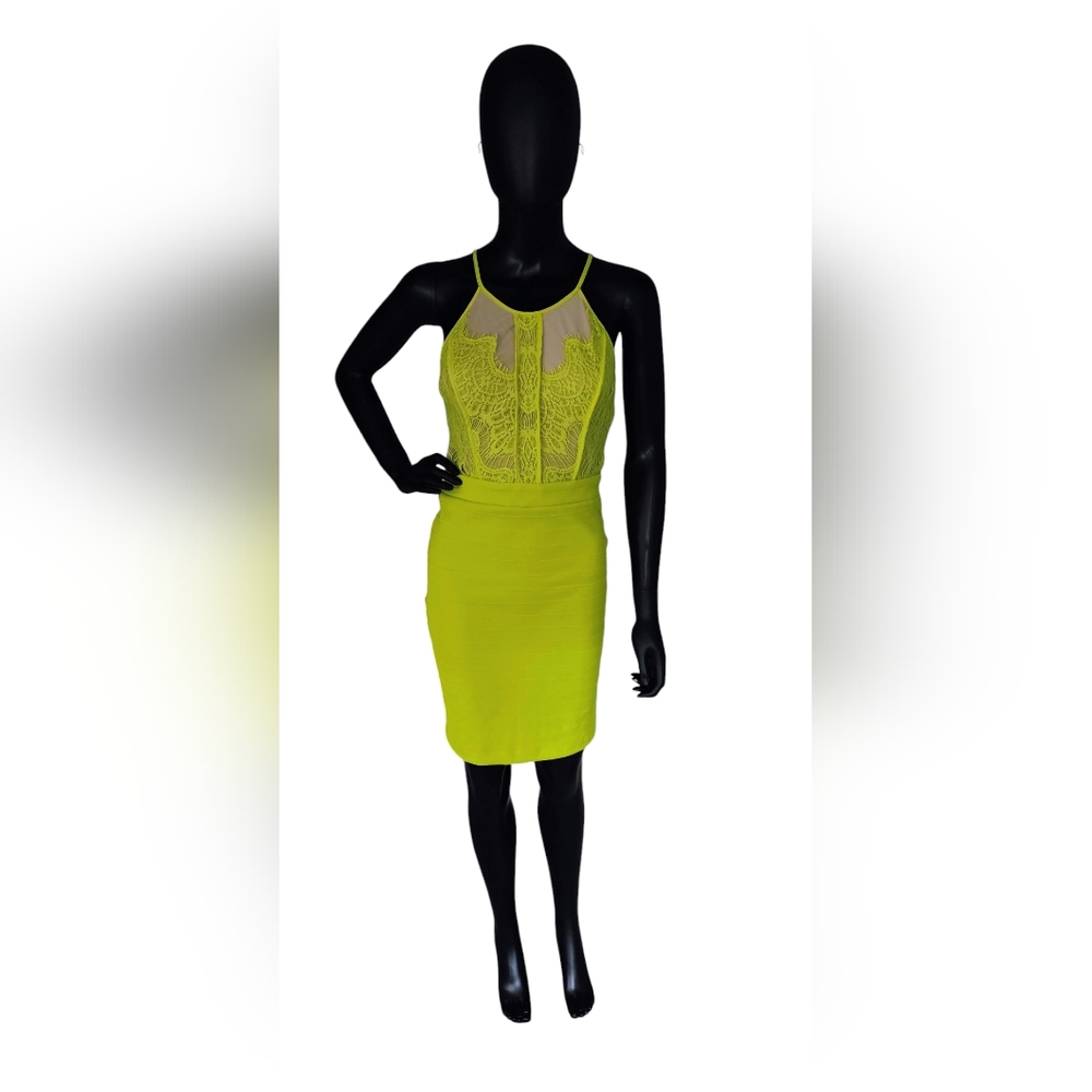 Acid Green Short Halter